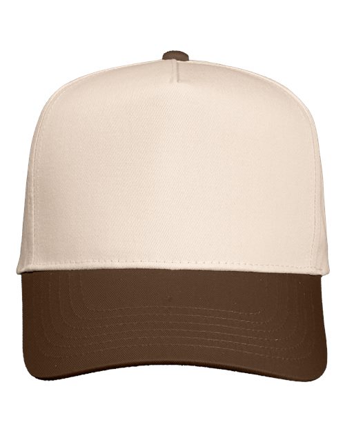 five-panel twill cap - 8869