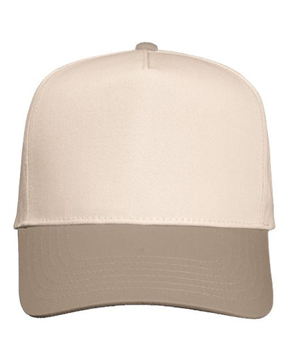 Five-Panel Twill Cap - 8869