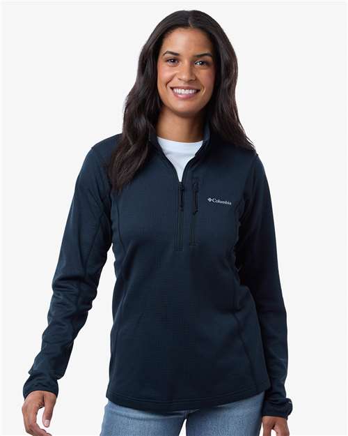 women's essential hike™ grid fleece half-zip pullover - 213624