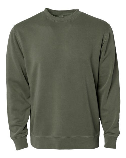 Unisex Midweight Pigment-Dyed Crewneck Sweatshirt - PRM3500
