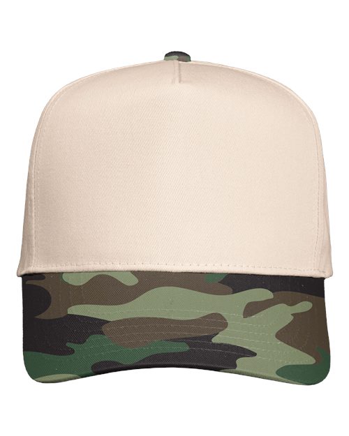 five-panel twill cap - 8869