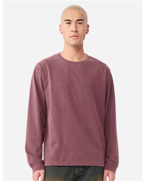 unisex heavyweight garment-dyed long sleeve tee - 4851gd