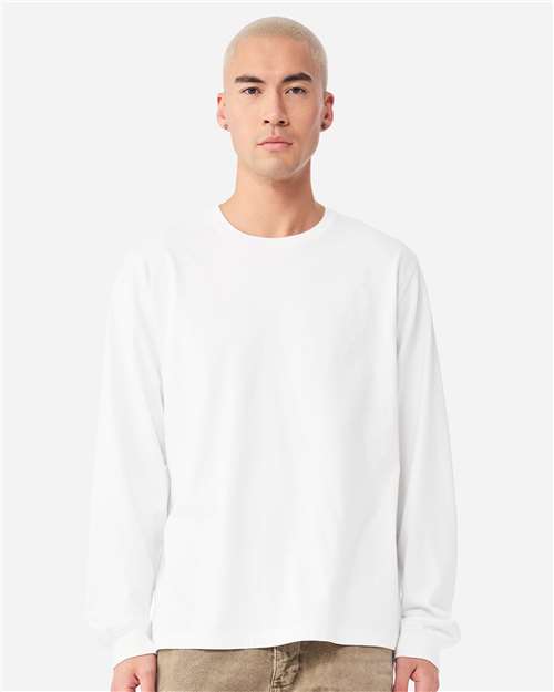 unisex heavyweight garment-dyed long sleeve tee - 4851gd