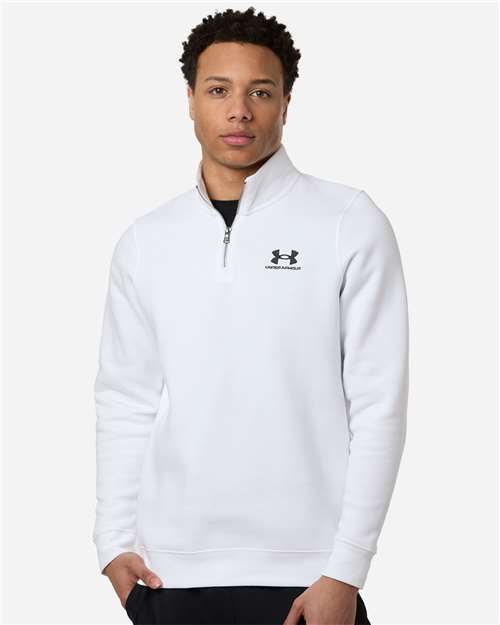 men's icon fleece quarter-zip pullover - 6012710
