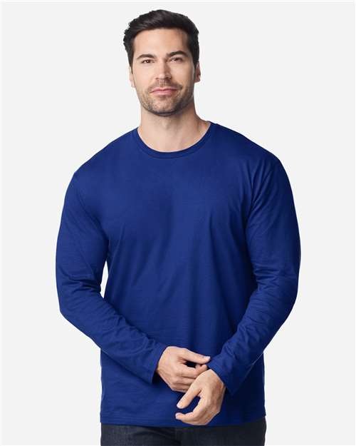 unisex softstyle® long sleeve t-shirt - 64400