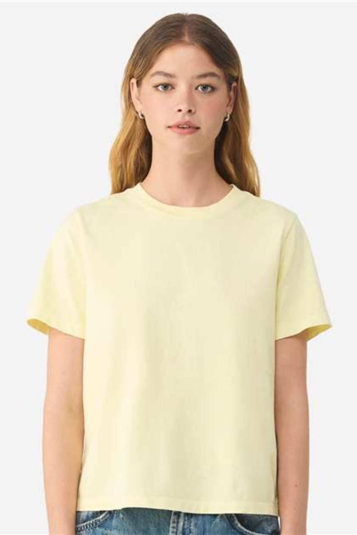 women's garment-dyed tee - 6110gd
