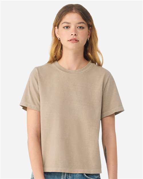 women's garment-dyed tee - 6110gd