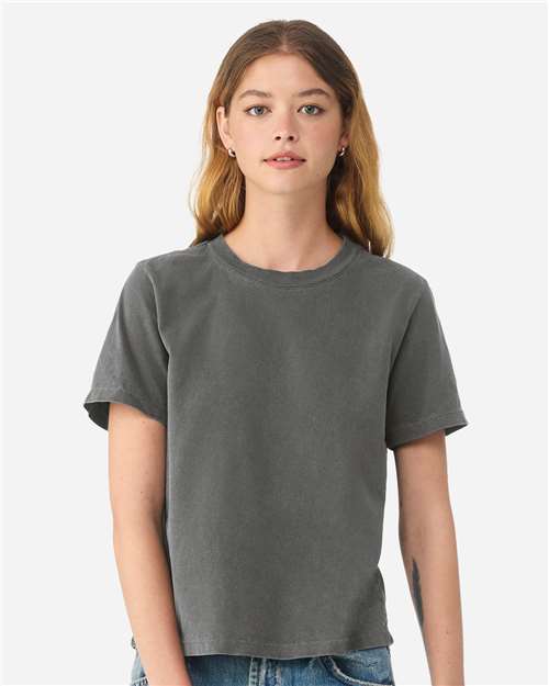 women's garment-dyed tee - 6110gd