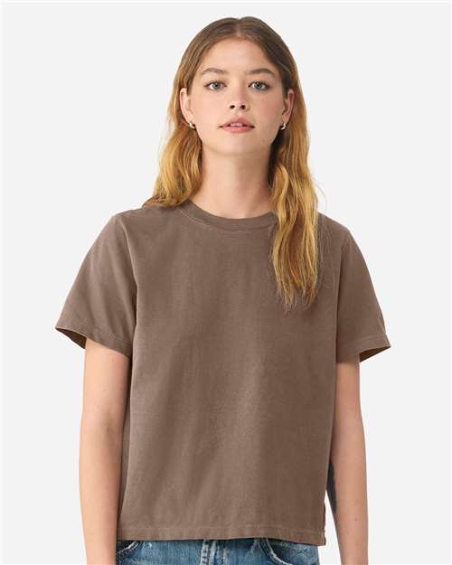 women's garment-dyed tee - 6110gd