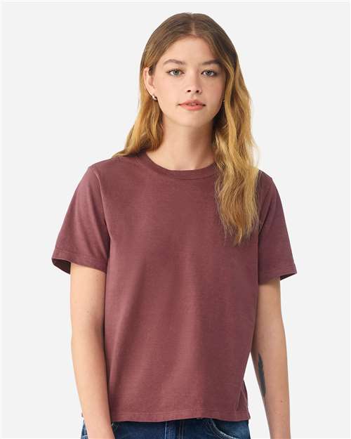 women's garment-dyed tee - 6110gd