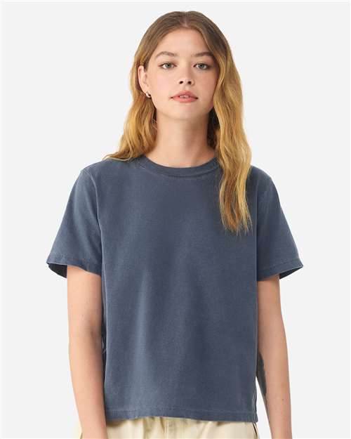 women's garment-dyed tee - 6110gd