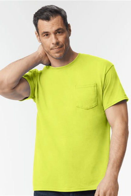Unisex DryBlend® Pocket T-Shirt - 8300