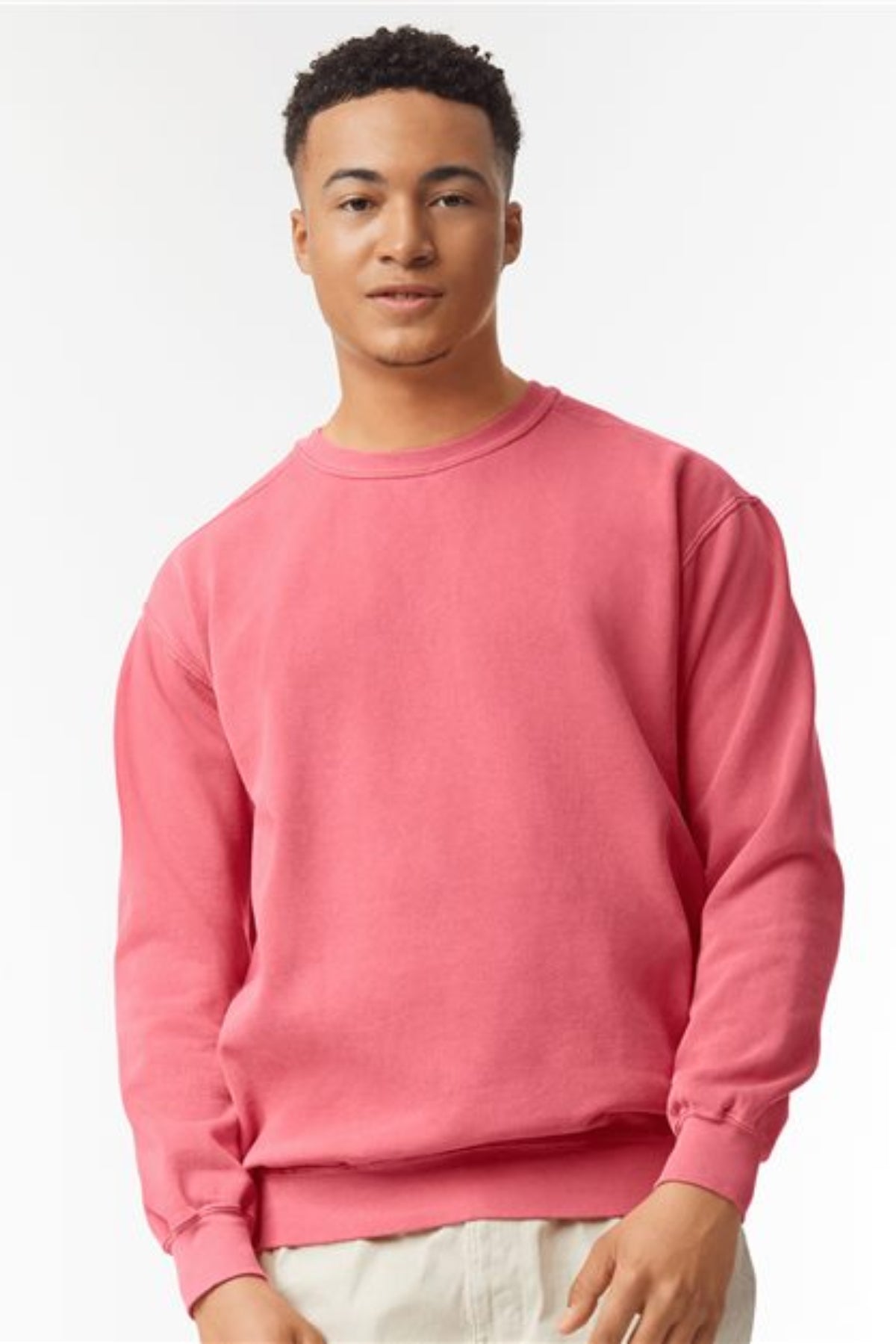 unisex garment-dyed crewneck sweatshirt - 1566