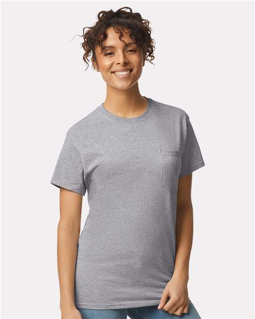 unisex ultra cotton® pocket t-shirt - 2300