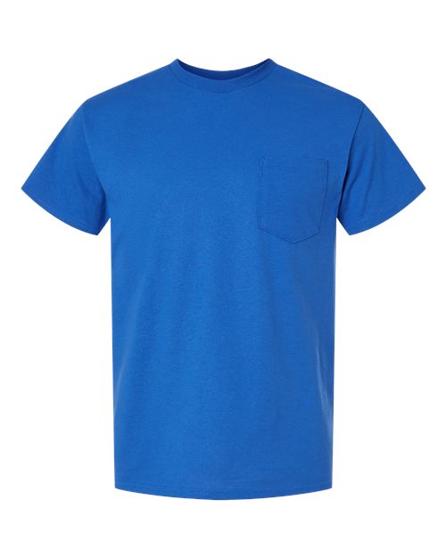 unisex dryblend® pocket t-shirt - 8300