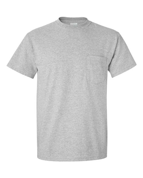 unisex dryblend® pocket t-shirt - 8300
