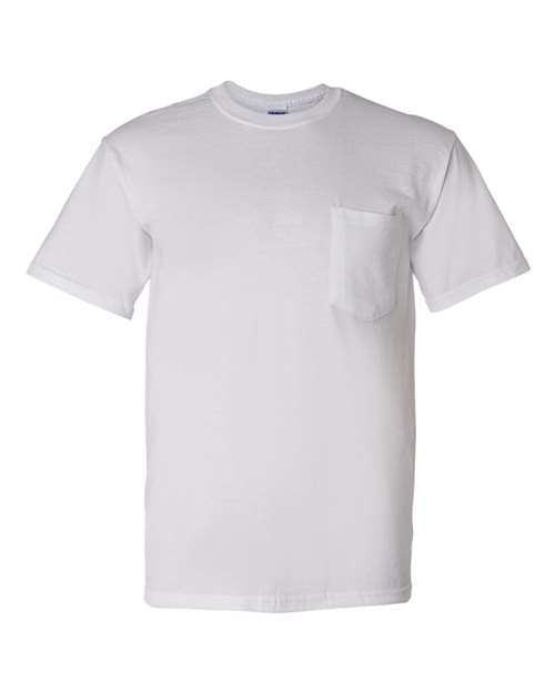 unisex dryblend® pocket t-shirt - 8300