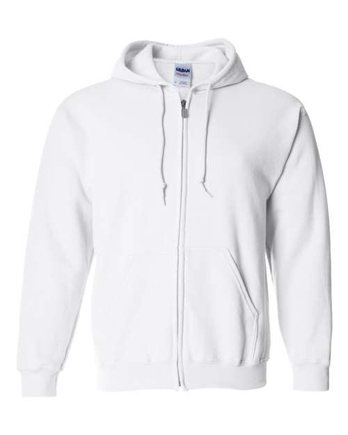unisex heavy blend™ full-zip hooded sweatshirt - 18600