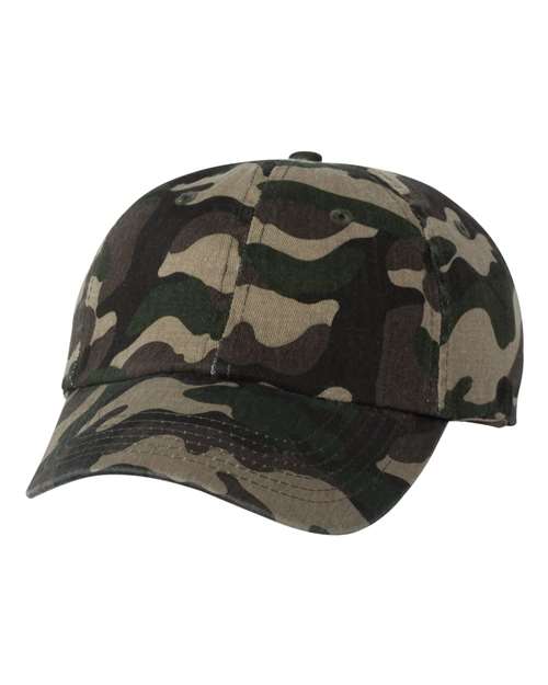 bio-washed classic dad hat - vc300a