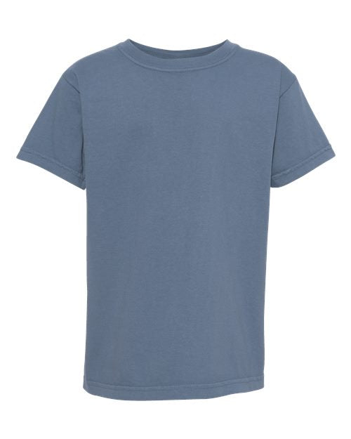 youth garment-dyed heavyweight t-shirt - 9018