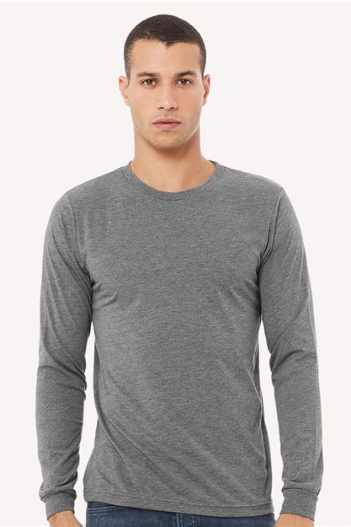 unisex triblend long sleeve tee - 3513