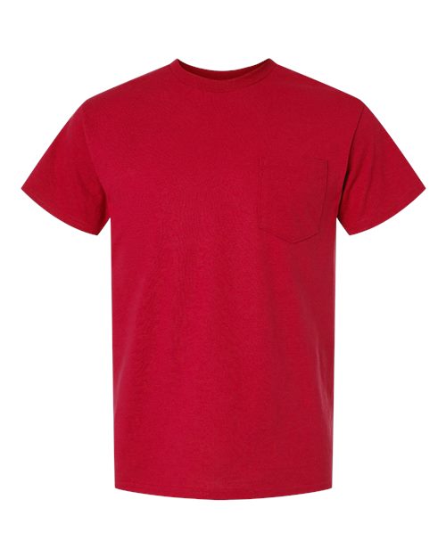 unisex dryblend® pocket t-shirt - 8300