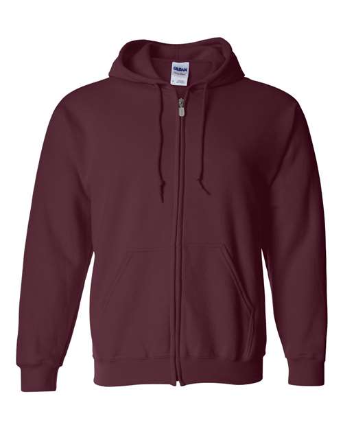 unisex heavy blend™ full-zip hooded sweatshirt - 18600