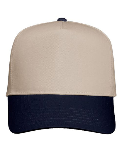 Five-Panel Twill Cap - 8869