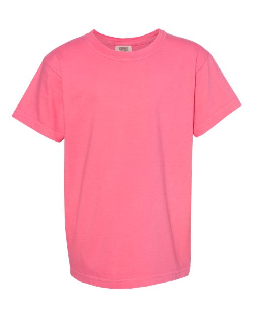 youth garment-dyed heavyweight t-shirt - 9018
