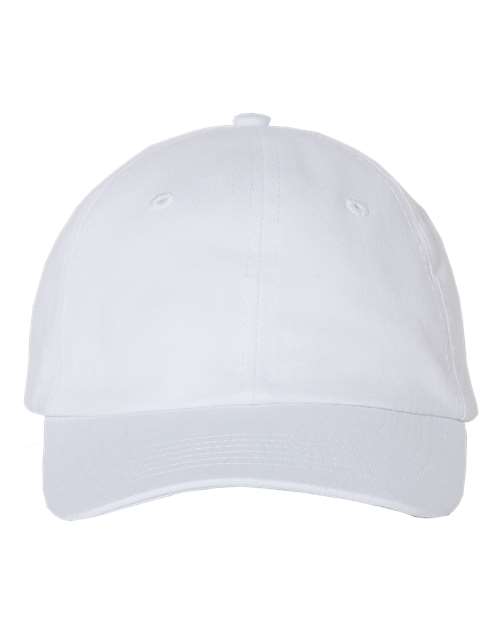 youth small fit bio-washed dad hat - vc300y