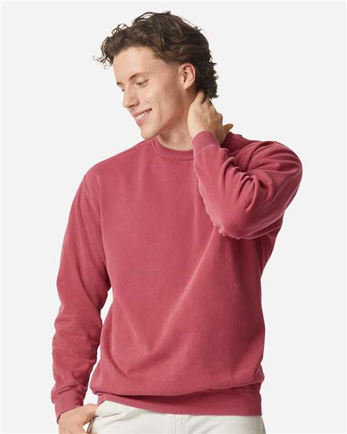 unisex garment-dyed crewneck sweatshirt - 1566
