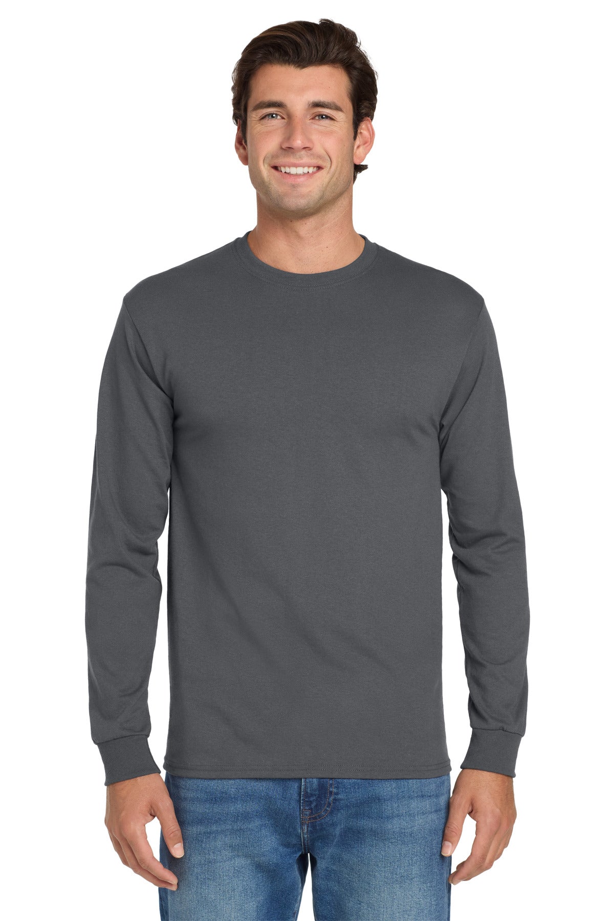 jerzees ®  - dri-power ®  50/50 cotton/poly long sleeve t-shirt.  29ls