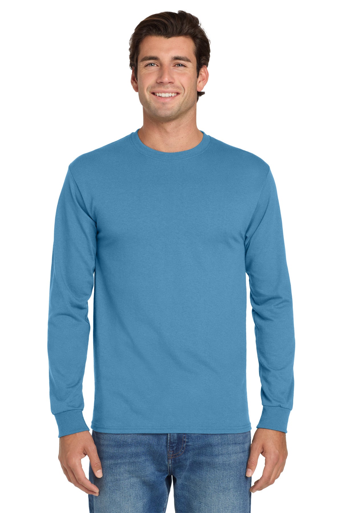 jerzees ®  - dri-power ®  50/50 cotton/poly long sleeve t-shirt.  29ls