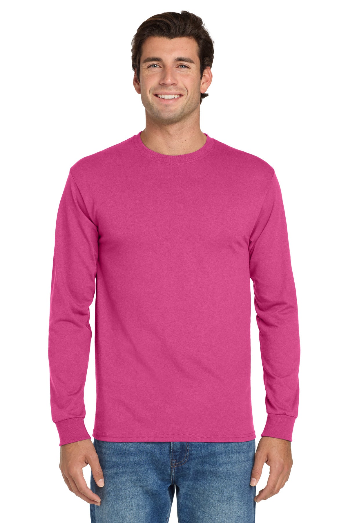 jerzees ®  - dri-power ®  50/50 cotton/poly long sleeve t-shirt.  29ls