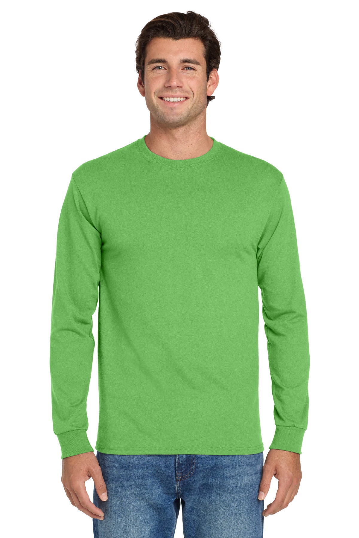 jerzees ®  - dri-power ®  50/50 cotton/poly long sleeve t-shirt.  29ls