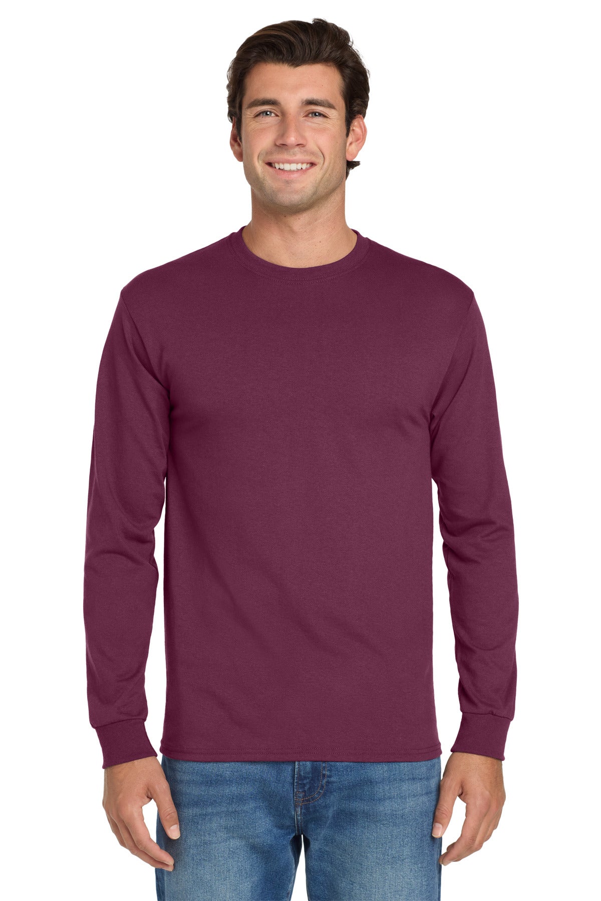 jerzees ®  - dri-power ®  50/50 cotton/poly long sleeve t-shirt.  29ls
