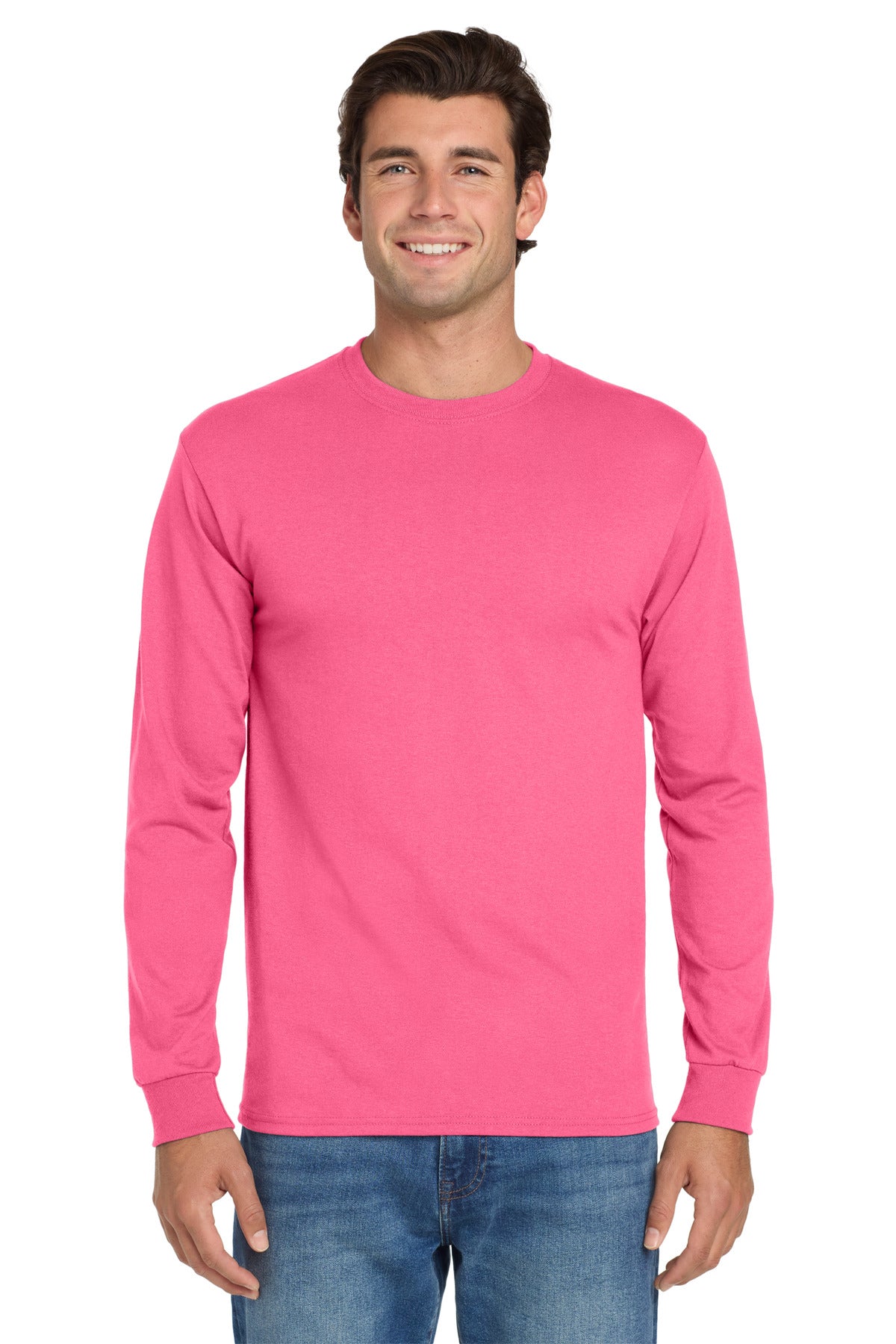 jerzees ®  - dri-power ®  50/50 cotton/poly long sleeve t-shirt.  29ls