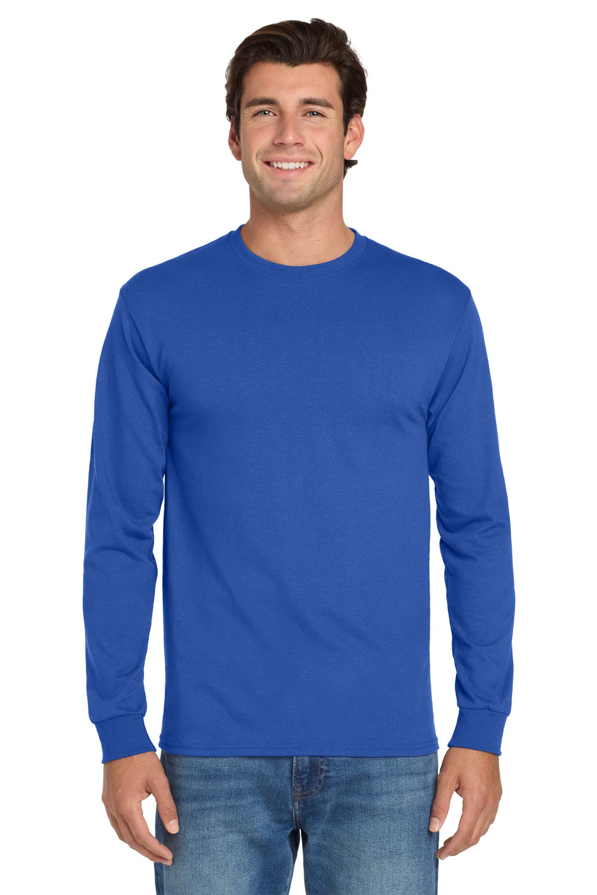 jerzees ®  - dri-power ®  50/50 cotton/poly long sleeve t-shirt.  29ls