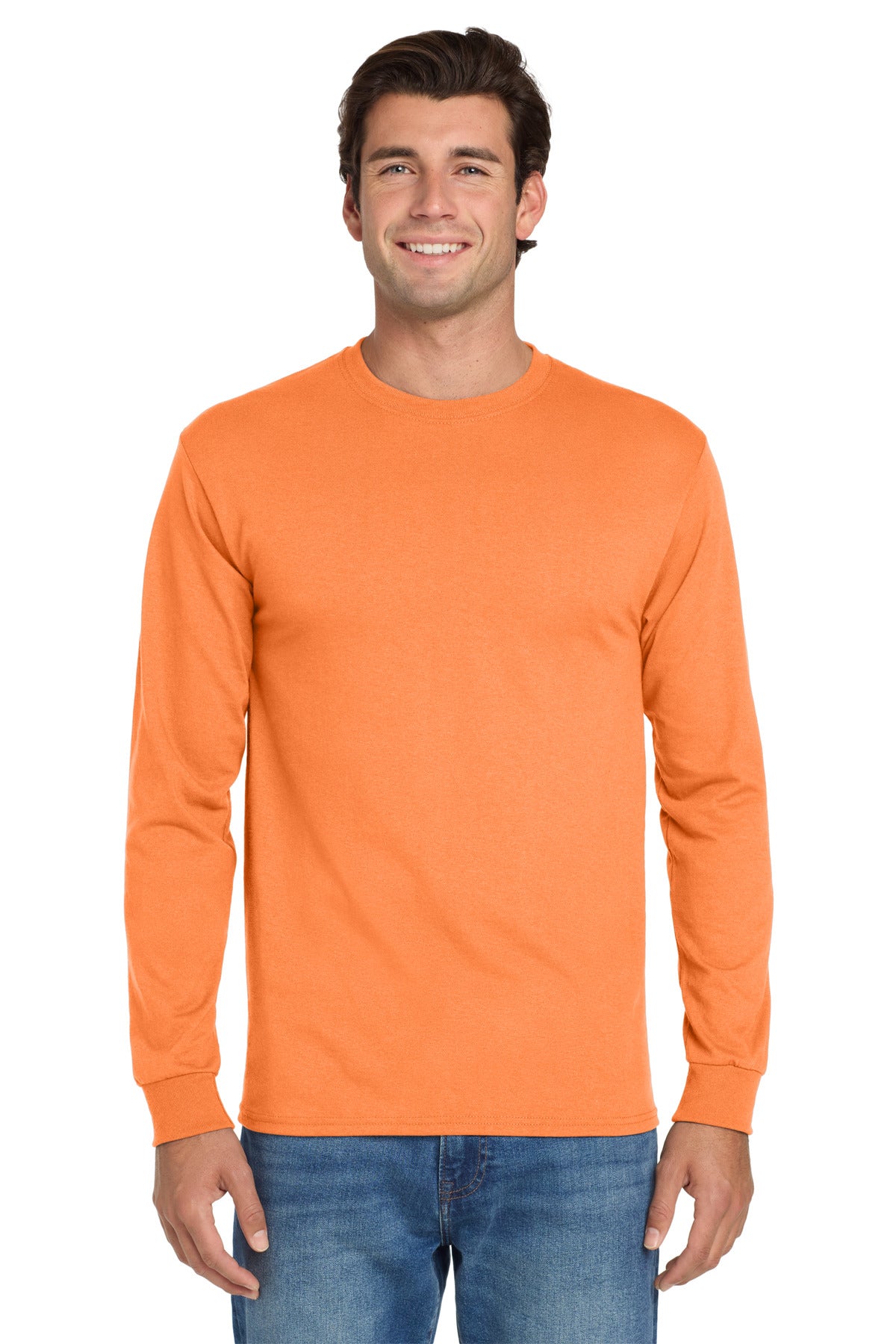 jerzees ®  - dri-power ®  50/50 cotton/poly long sleeve t-shirt.  29ls