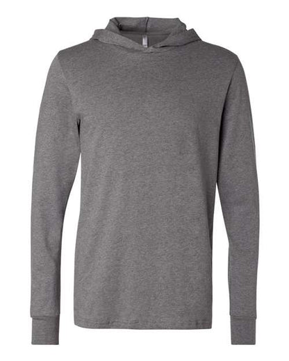 Unisex Jersey Hooded Long Sleeve Tee - 3512