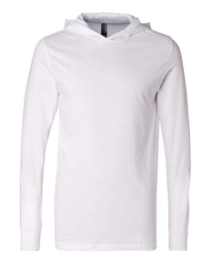 Unisex Jersey Hooded Long Sleeve Tee - 3512