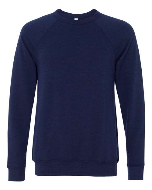 unisex sponge fleece raglan crewneck sweatshirt - 3901