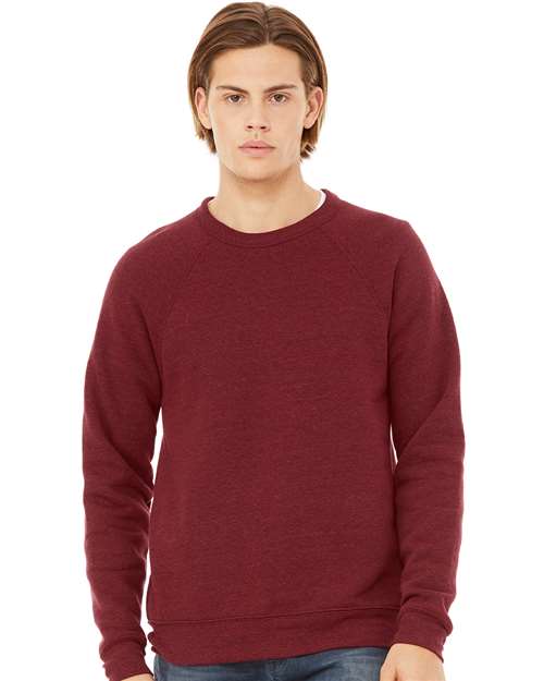 unisex sponge fleece raglan crewneck sweatshirt - 3901