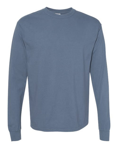 Unisex Garment-Dyed Heavyweight Long Sleeve T-Shirt - 6014