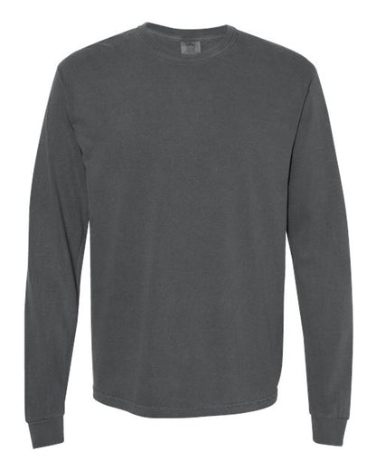 Unisex Garment-Dyed Heavyweight Long Sleeve T-Shirt - 6014