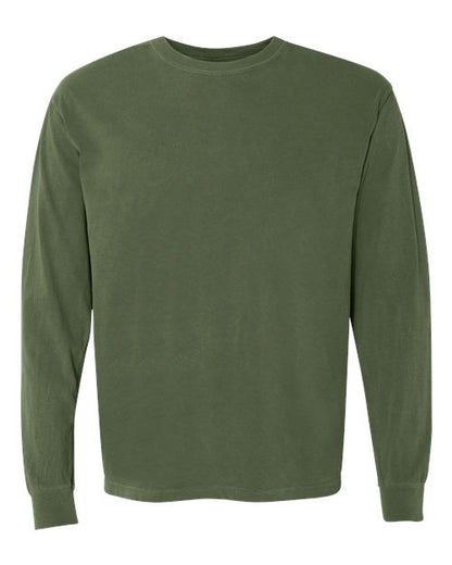 Unisex Garment-Dyed Heavyweight Long Sleeve T-Shirt - 6014