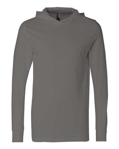 Unisex Jersey Hooded Long Sleeve Tee - 3512