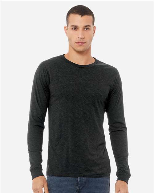 unisex triblend long sleeve tee - 3513