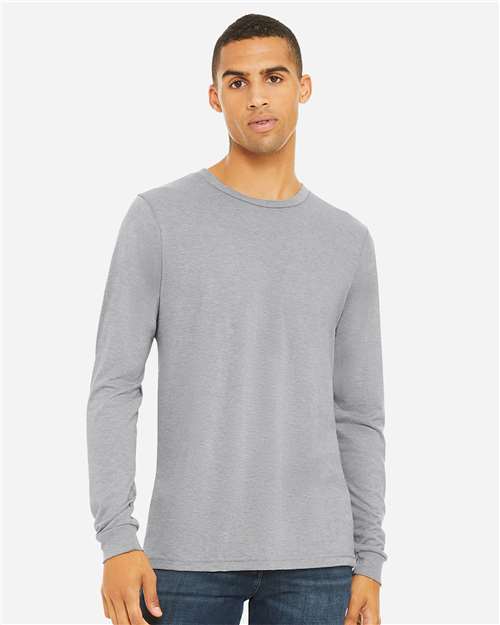 unisex triblend long sleeve tee - 3513