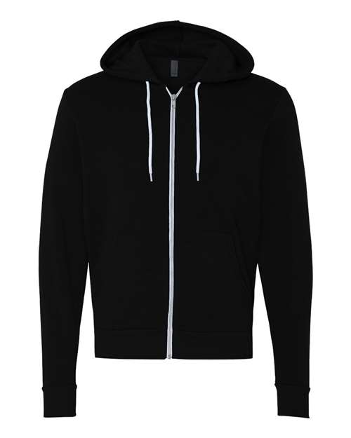 unisex sponge fleece full-zip hoodie sweatshirt - 3739